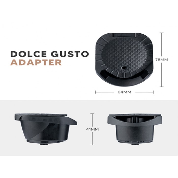 Adaptor pentru cafea măcinată, compatibil cu aparate Dolce Gusto