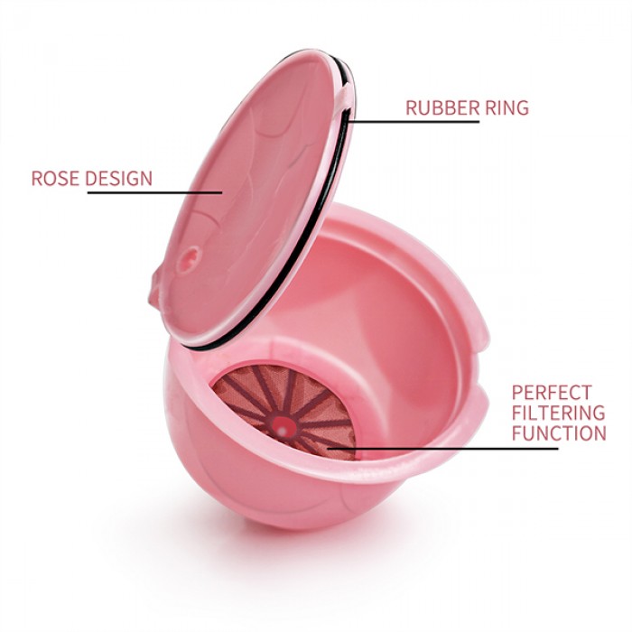 3 capsule reutilizabile pentru aparate Dolce Gusto