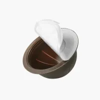 Capsulă reutilizabilă și capace din aluminiu pentru Nespresso Vertuo
