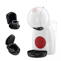 Espressor 3 în 1 Krups Dolce Gusto KP1A3110 Piccolo XS – Alb + Adaptor Nespresso și Adaptor pentru cafea măcinată